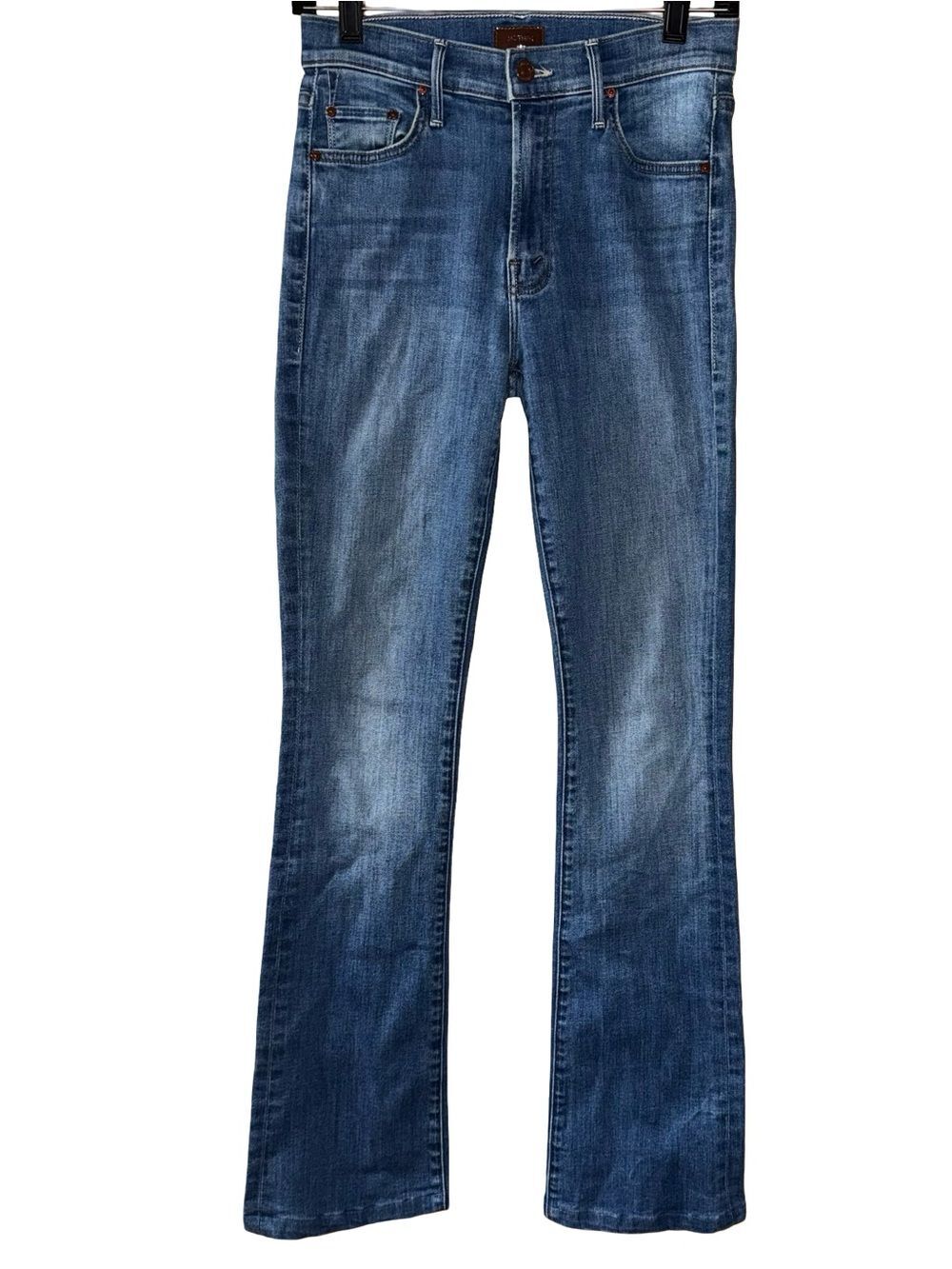 MOTHER The Insider Heel Mid Rise Bootcut Jeans One Trick Pony women’s Sz 26
